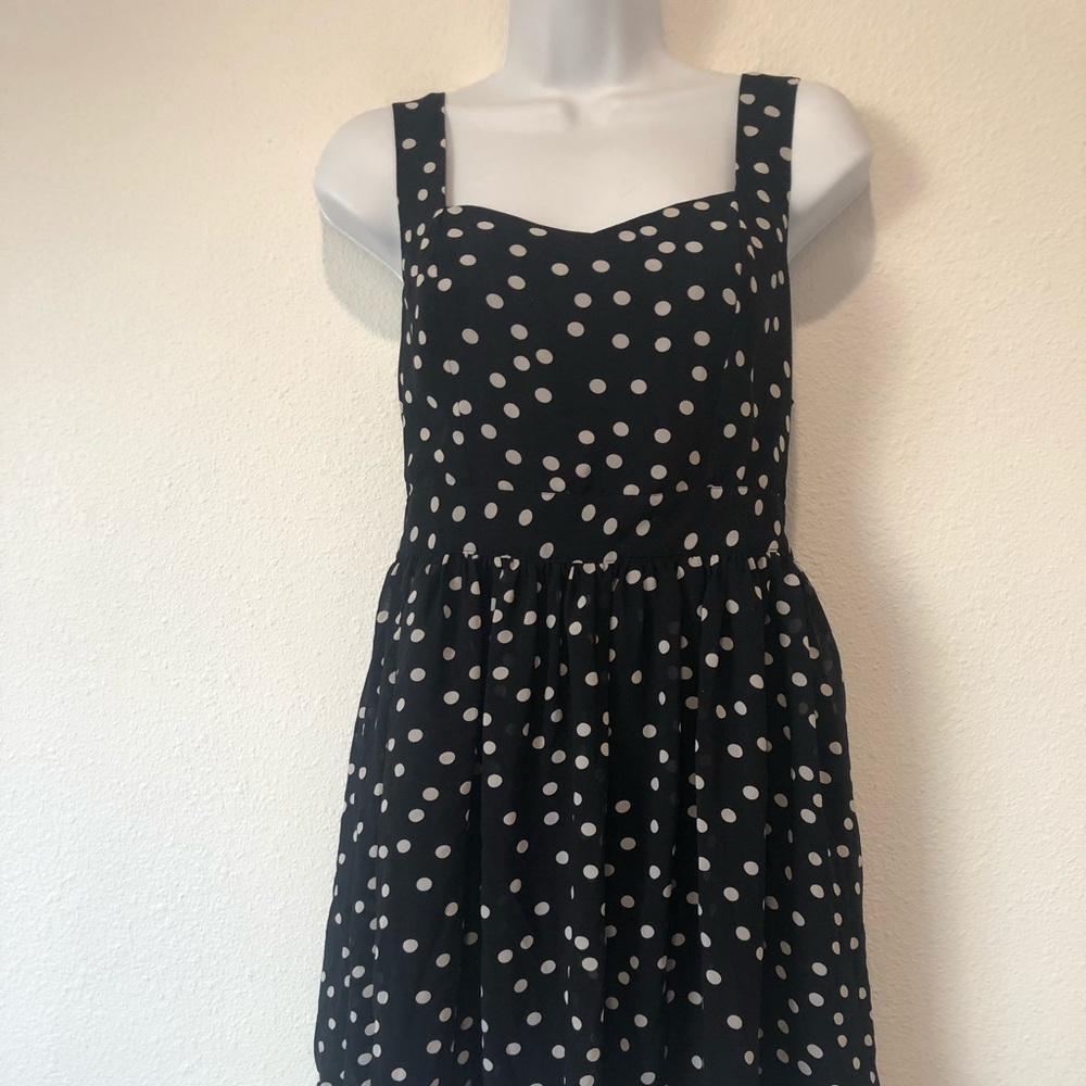 Forever 21 polka dot dress M - Picture 2 of 8